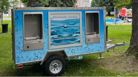 Mobile Watering - Eco-Friendly Drinking Water Stations for Your Events Across Quebec!