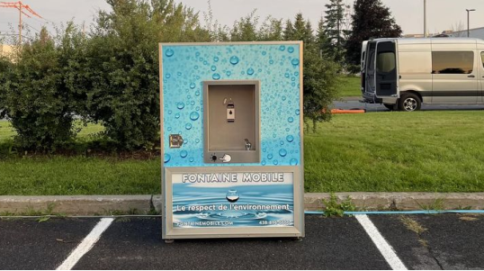 Fontaine Mobile - Stations d'eau potable écologique pour vos événements partout au Québec!