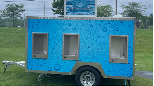 Fontaine Mobile - Stations d'eau potable écologique pour vos événements partout au Québec!