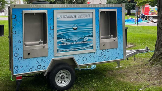 Mobile Watering - Eco-Friendly Drinking Water Stations for Your Events Across Quebec!