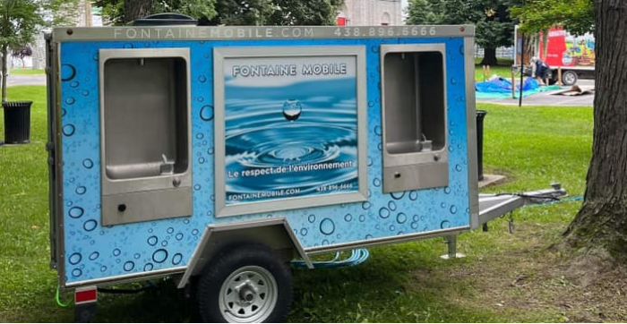 Mobile Watering - Eco-Friendly Drinking Water Stations for Your Events Across Quebec!